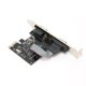 thumbnail image 1 of Expansion Card Converter Adapter Controller Express Card Serial Port Cards Expansion Card PCIE To 2 Serial Port Converter Adapter Controller For Windows/Linux/OS X Desktop PC, 1 of 8