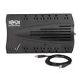 thumbnail image 2 of Tripp Lite UPS 750VA 450W Desktop Battery Back Up AVR Compact 120V USB RJ11 TAA - UPS - AC 120 V - 450 Watt - 750 VA - USB - output connectors: 12 - government GSA - TAA Compliant, 2 of 8