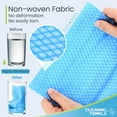 thumbnail image 3 of 300 Pcs Disposable Dish Cloths for Kitchen Disposable Cleaning Cloth and Towels Handy Cleaning Wipes Disposable Rags for Kitchen and Office(Blue), 3 of 7
