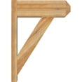 thumbnail image 3 of Ekena Millwork 8"W x 22"D x 30"H Traditional Rough Sawn Craftsman Outlooker, Western Red Cedar, 3 of 4