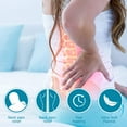 thumbnail image 3 of Dr Relief Full Back Heating Pad Fast Heating Wrap with Auto Shut Off for Back, Neck and Shoulder, Abdomen, Waist Pain Relief, Dry/Moist Option (12"x24", Navy Blue), 3 of 6