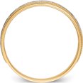 thumbnail image 2 of 14K Yellow Gold Aa Quality Trio Mens Complete Wedding Band (Size 10) Made In United States x8281aa-g, 2 of 5