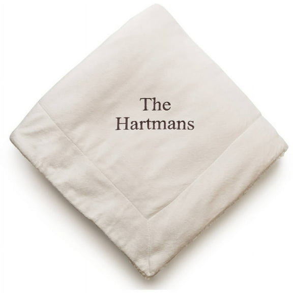 Personalized Sherpa Blanket