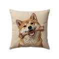 thumbnail image 1 of Cubierta de Sofá para Mascotas, Perros Lindos Imitación Bordado Funda de Almohada 45x45cm, Cubierta de Almohada Suave de Piel Corta, Cubiertas de Cojín de Sofá, 1 of 6