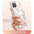 thumbnail image 2 of i-Blason Cosmo Case for Google Pixel 4 5.7 inch (2019 Release), Slim Full-Body Stylish Protective Case with Built-in Screen Protector (Marble), 2 of 6