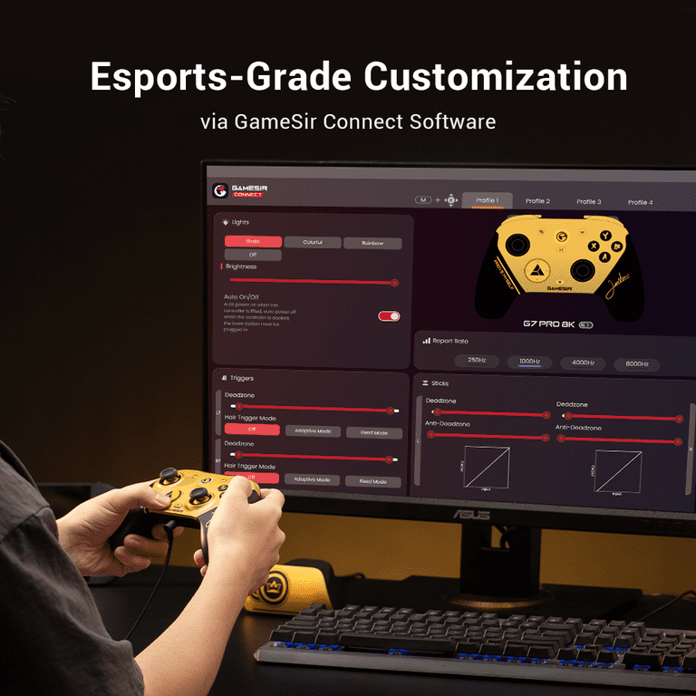 GameSir G7 Pro 8K PC Controller Champion Edition - Walmart.com
