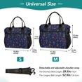 thumbnail image 2 of Large Insulated Lunch Bags for Women Men Leakproof Thermal Meal Lunch Tote Bag for Office Work Picnic Travel Palm Trees and Pineapples Pattern 9L, 2 of 5