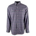 thumbnail image 4 of Men's Stretch Plaid Button Down Work Shirt-N-S, 4 of 4