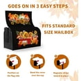 thumbnail image 5 of Fall Mailbox Covers Magnetic Large Size Autumn Pumpkin Sunflower Mailbox Cover Maple Leaves Mailbox Post Cover Waterproof Mailbox Decor Flower Mailbox Wraps for Garden Oversize 25.5 x 21 Inch, 5 of 6
