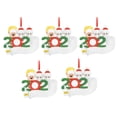 thumbnail image 1 of Colgante de Navidad, 5 piezas de muñeco de nieve de silicona, muñeco de nieve de Navidad, colgante para árbol de Navidad, adorno navideño, muy recomendado, 1 of 9