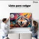 thumbnail image 3 of Cuadro Decorativo Canvas Lobo Luna Llena 90x60 Canvas Revolution, 3 of 4