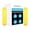 Yellow, variant on MMBM Blue Tinted Machine Stretch Wrap 1 Roll 20" x 5000' 63 Gauge Plastic Shrink Film for Wrapping Pallets