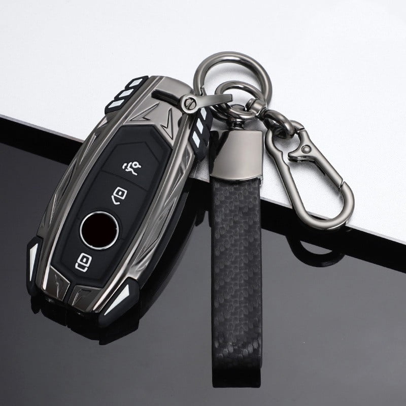 Car Key Fob Case Cover Protector For Mercedes Benz E C G M R S Class W204 W212 W176 GLC CLA GLA AMG Car Accessories Keychain