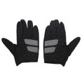thumbnail image 1 of 1 par de guantes de ciclismo que absorben los golpes de doble dedo pantalla táctil ligeros guantes elásticos finos para bicicleta de montaña con paño de toalla L, 1 of 10
