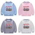 thumbnail image 1 of juego periférico niños algodón manga larga camisa básica lindo estampado Tops niños y niñas ropa Casual ropa de hogar regalos, 1 of 5