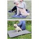 thumbnail image 4 of Dog Pads. Multifunctional Folding Portable Pet Mat. Grey. Suitable For Indoor And Outdoor. The Waterproof And Warm Pet Mat Can Be Washed With Water. (, 4 of 4
