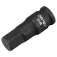 thumbnail image 1 of Unique Bargains 10mm Impact Hex Bit Socket, 1/4' Square Drive 35mm Length CR-MO Metric Sizes, 1 of 5