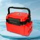 thumbnail image 3 of Caja Barril Pesca A Presión Duradero Ajustable para Aparejos () Rojo, 3 of 4