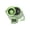 Green Clip On Fan, variant on qolami Portable Stroller Fan, Mini Clip On Fan with 360° Rotate Flexible Tripod, 3 Speeds Battery Operated Personal Small Handheld Fan for Bike Treadmill Travel Camping