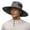 A-Grey560, variant on WMNTST Mens Bucket Hats Wide Brim Hat Adjustable String Fishing Mesh Mountaineering Sun Hat