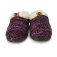 thumbnail image 2 of Pupeez Girls Knitted Fleece Lined Clog Slippers, 2 of 6