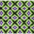 thumbnail image 4 of oneOone Organic Cotton Poplin Twill Fabric Ethnic Geometric Flame Stitch Print Fabric By Yard 42 Inches Wide, 4 of 4