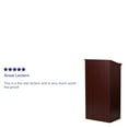 thumbnail image 5 of Flash Furniture Stand-Up Wood Lectern in Mahogany, 5 of 13