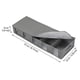 thumbnail image 2 of Almacenamiento resistente con tapas Cajas organizadoras Almacenamiento con tapas para debajo de la cama Bolsa de tela con cremallera Almacenamiento delgado debajo de la cama Almacenamiento debajo de, 2 of 7