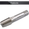 thumbnail image 4 of HUGFEGWE Machine Tap 3/8-18 NPTF Straight Pipe Thread Flutes High Speed Steel 1pcs CJB91-23675, 4 of 7