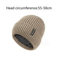 thumbnail image 2 of Gorros de invierno para mujer, gorros de invierno para mujer y hombre con forro polar cálido para clima frío, gorro de moda para mujer con calavera, 2 of 5