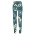 thumbnail image 4 of Jxximdong Leggings for Women Women's Autumn And Winter Camouflage Leggings Artistic Printed Soft Stretchy Pants For Women Blue S Yoga Pants, 4 of 4
