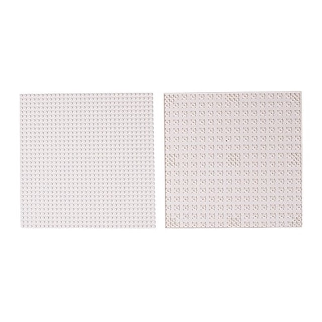 Strictly Briks Classic Briks Placas Base Apilables de 10x10 Pulgadas Paquete de 4 - 100% C Strictly Briks Strictly Briks