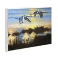 thumbnail image 4 of Stupell Industries Two Cranes Over Lake Landscape Painting Unframed Art Print Wall Art, 14 x 11, 4 of 8