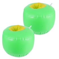 HONMEET Inflatable Boxing Gloves for Interactive Training and Fitness in Light Green PVC, Perfect for Home or Gym Use