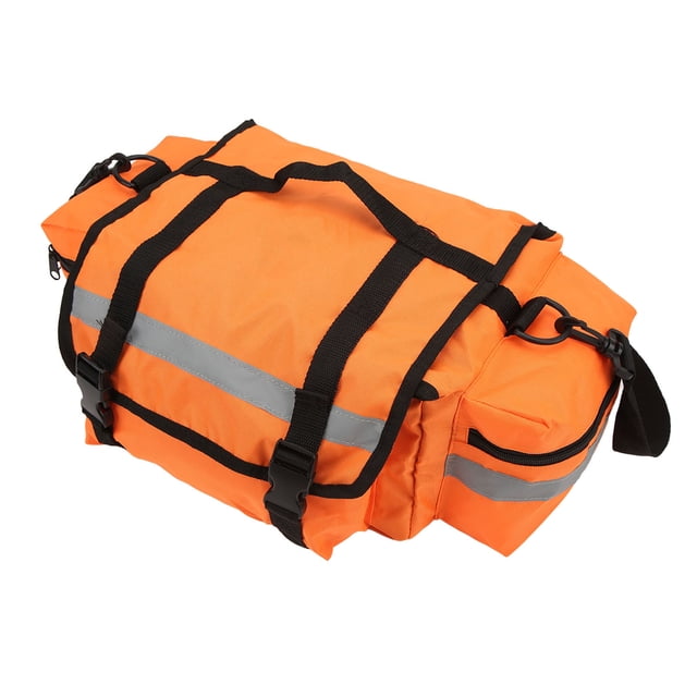 Bolsa Médica, Bolsa De Emergencia Vacía De 600 Fpu Ripstop Impermeable Naranja Para Equipos De Emergencia