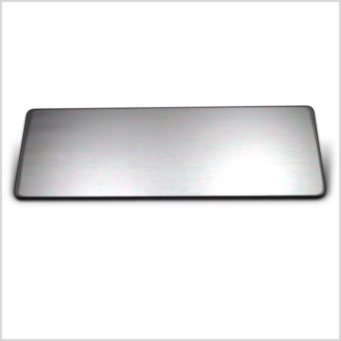 My Badge Design, 1" x 3" Dry Erase Name Badge Kit with Magnetic Back, 1 Qty