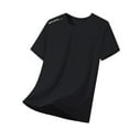 thumbnail image 4 of Afdoent T Shirts For Men Male Summer Short Sleeve T Shirt Lightweight Breathable Crew Neck Outdoor Fitness Top Comfort Tee Shirts, 4 of 4