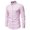 Pink, variant on Azrian Long Sleeve with Turn-down Collar and Button Shirt for Men,Men Casual Fashion Turn-down Collar Button Long Sleeve Shirt Blouse
