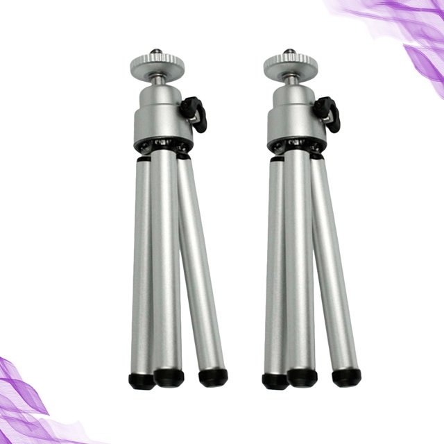 FUTUREORYY 2Set Mini Tripod for Cell Phone with Flexible Design Suitable for Smartphone Camera Holders in Travel