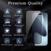 Privacy Tempered Glass Screen Protector for iPhone 17 Pro