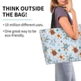 thumbnail image 2 of Disketp Sea Turtle Bolsa Tote Estampada para Mujer, Bolso de Hombro y de Mano para Compras y Viajes, 2 of 8
