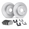 thumbnail image 2 of KarParts360 For Ford Focus 2012-2018 Brake Set Rear | Plain Rotor Style, 2 of 4