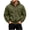 G01 - Army Green, variant on Multi Pocket Full Zip Hoodie for Men, Chest Zip and Sleeve Flap Pockets, Casual Long Sleeve Sweatshirt Jacket, G05 - Dark Gray, Large