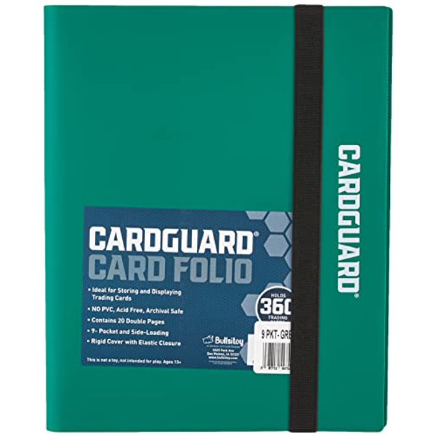 CardGuard Trading Card ProFolio, 9Pocket SideLoading Pages, Holds