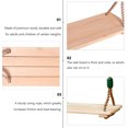 thumbnail image 3 of USHOBE Outdoor Swings Kids Outdoor Swing Safe Usage for Backyard 1Set, 3 of 8