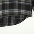 thumbnail image 5 of HaoXianJian Mens Plaid Shirt Long Sleeve Lightweight Shirt Jackets Causal Button Up Shirt Work Blouses Tops M-3X, 5 of 5
