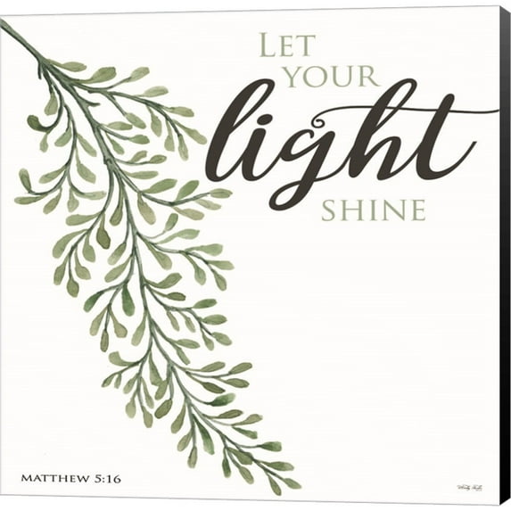 Great Art Now Let Your Light Shine by Cindy Jacobs, Canvas Wall Art, 12W x 12H