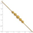 thumbnail image 4 of Auriga Fine Jewelry 14K Yellow Gold Marquise Citrine Bracelet 7inch for Women, 4 of 5