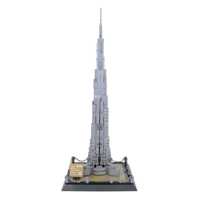 Burj Khalifa Tower Block Brick City compatible avec LEGO Great Collection Set - 555 Pcs