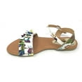 thumbnail image 4 of Victoria K Women's Printed Floral Ruffels Sandals, 4 of 5